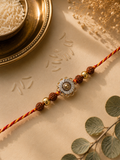 925 Silver Sunflower Rakhi