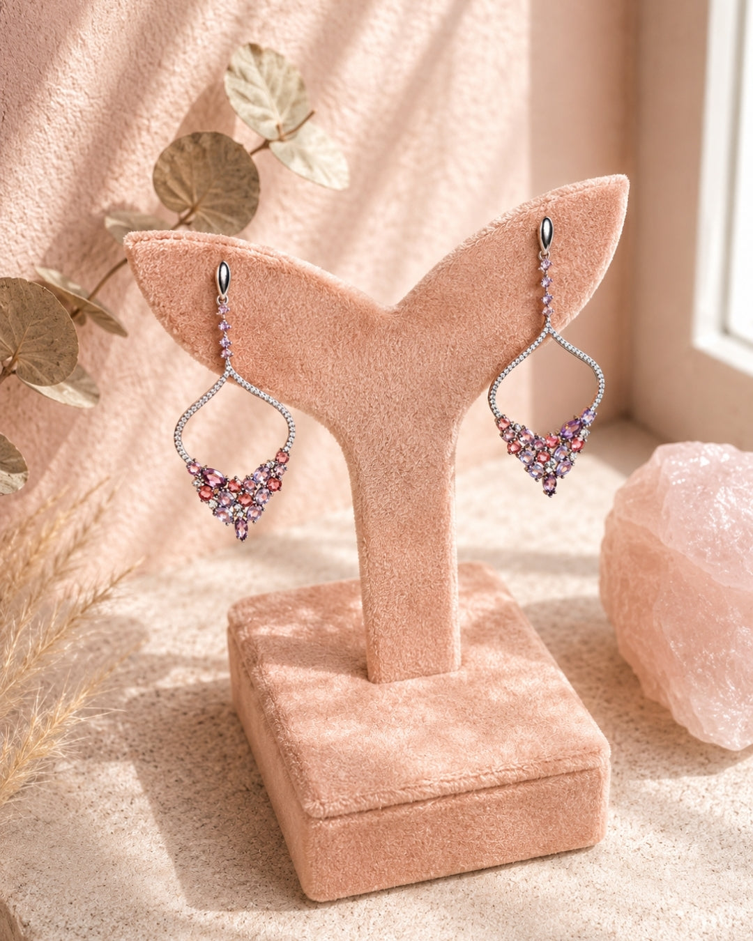 Crystal Meadow Earrings