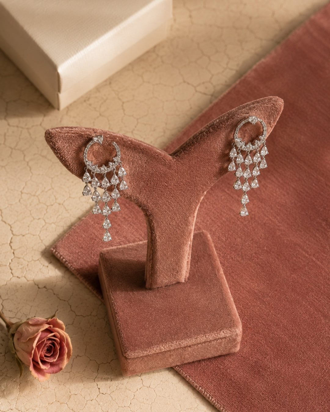 Crystal Rain Earrings