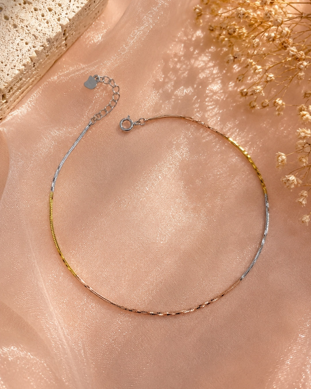 Aria Tricolor Anklet
