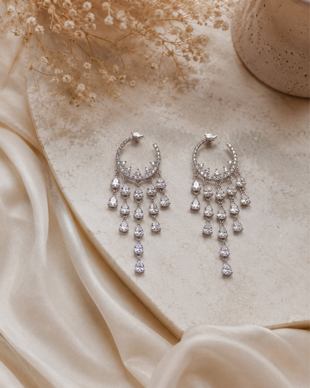 Crystal Rain Earrings