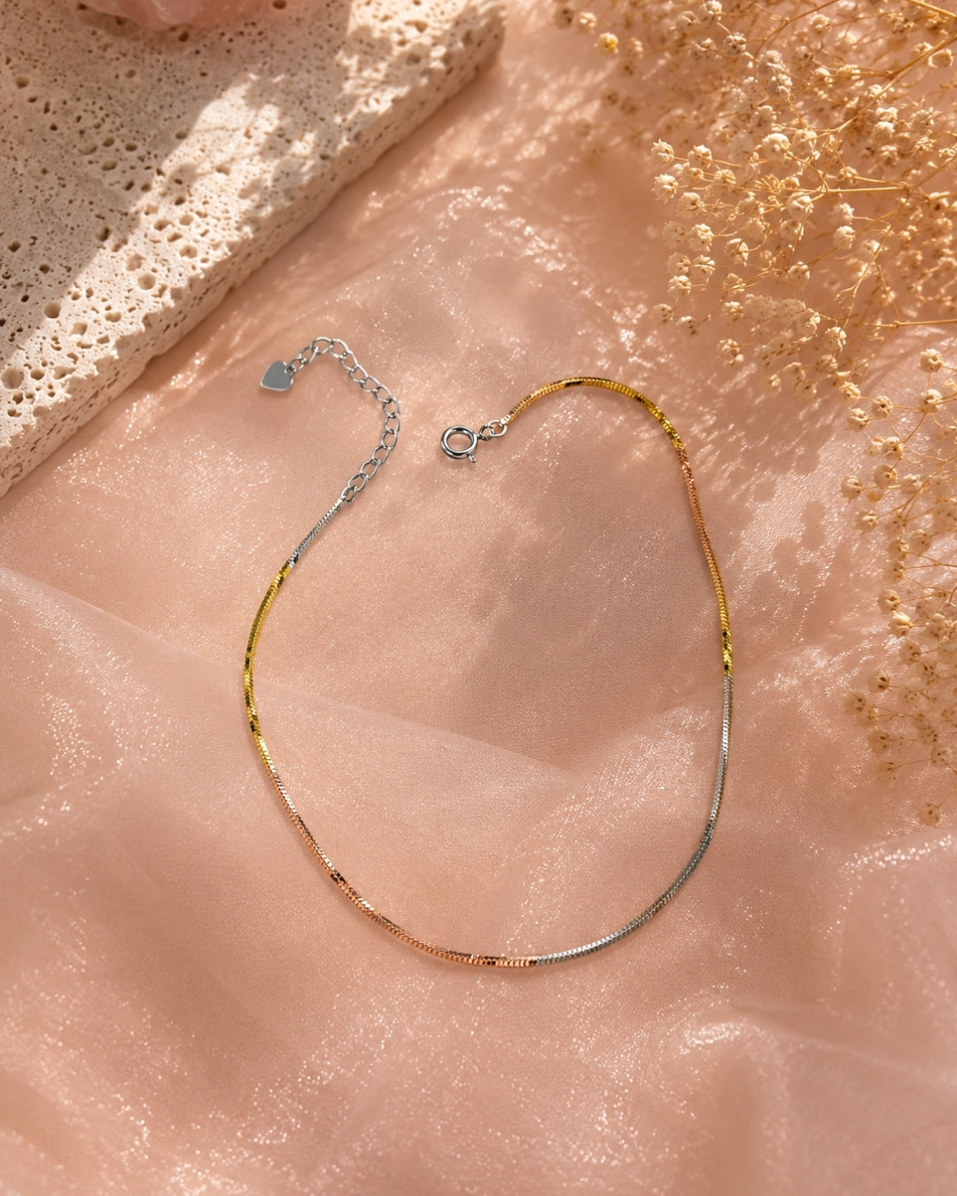 Aria Tricolor Anklet