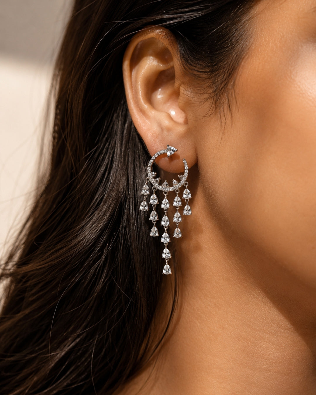 Crystal Rain Earrings