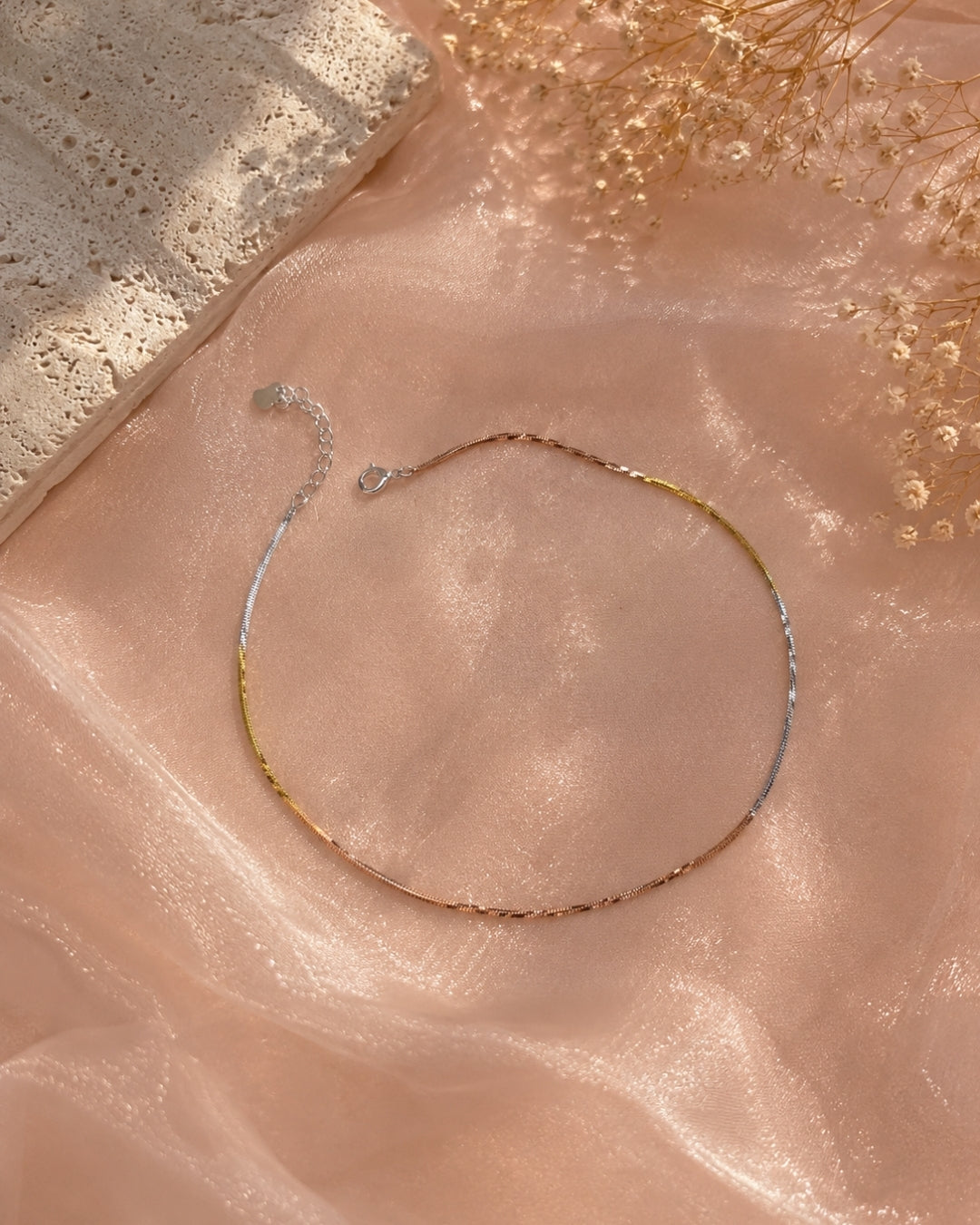 Aria Tricolor Anklet
