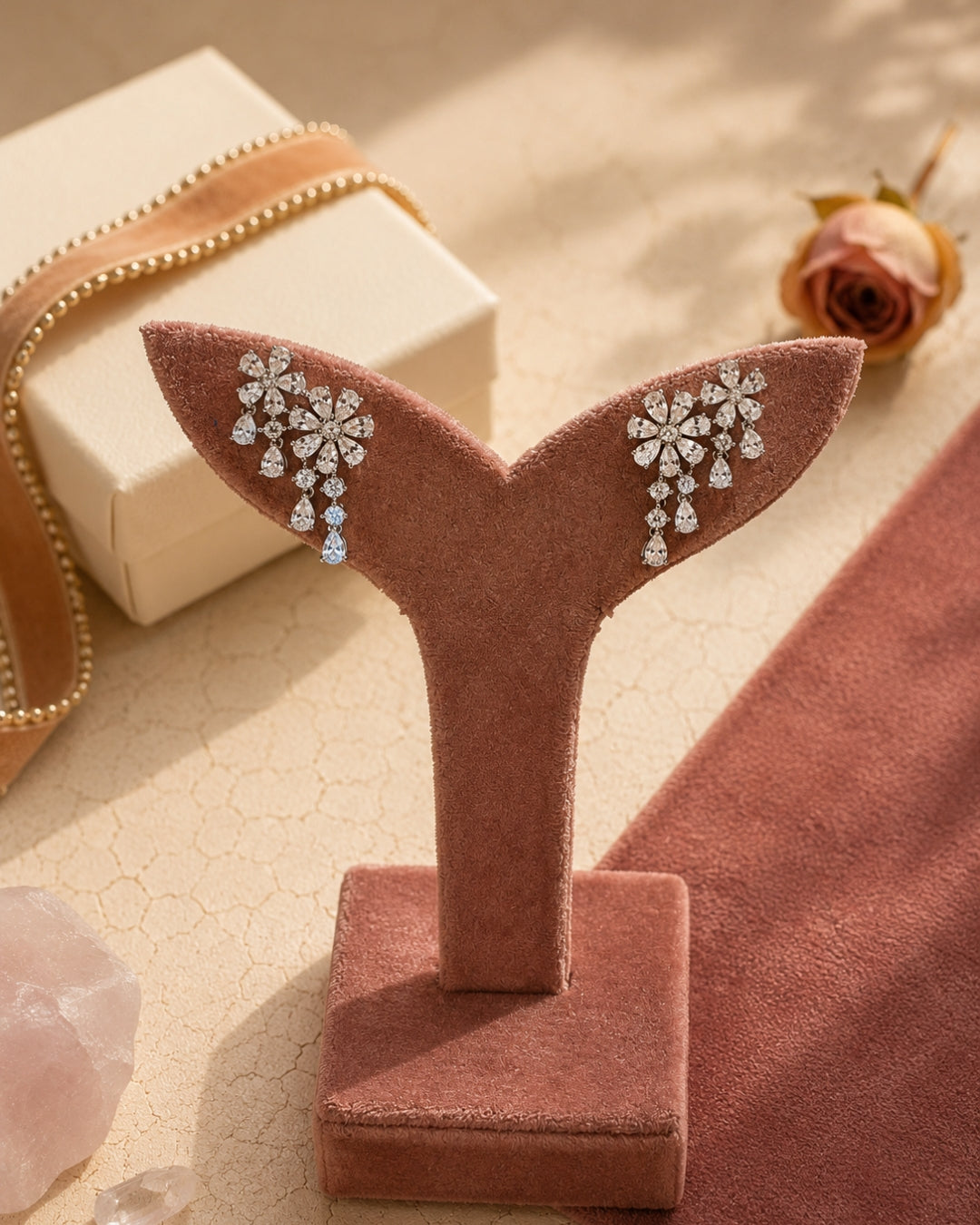 Petal Veil Earrings