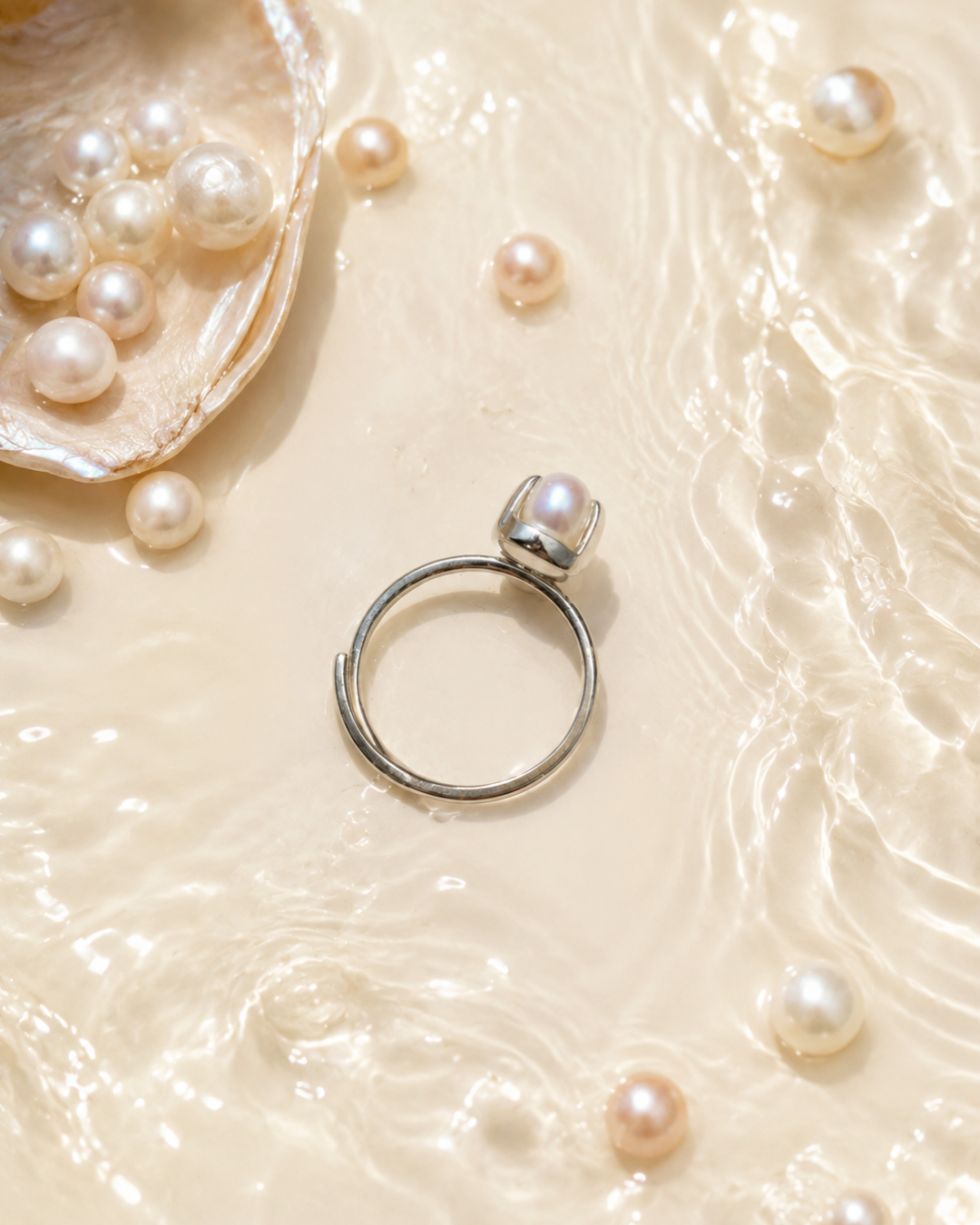 Moonlake Pearl Ring