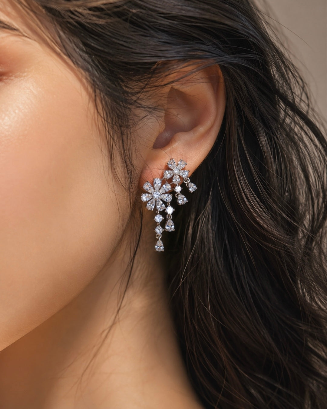 Petal Veil Earrings