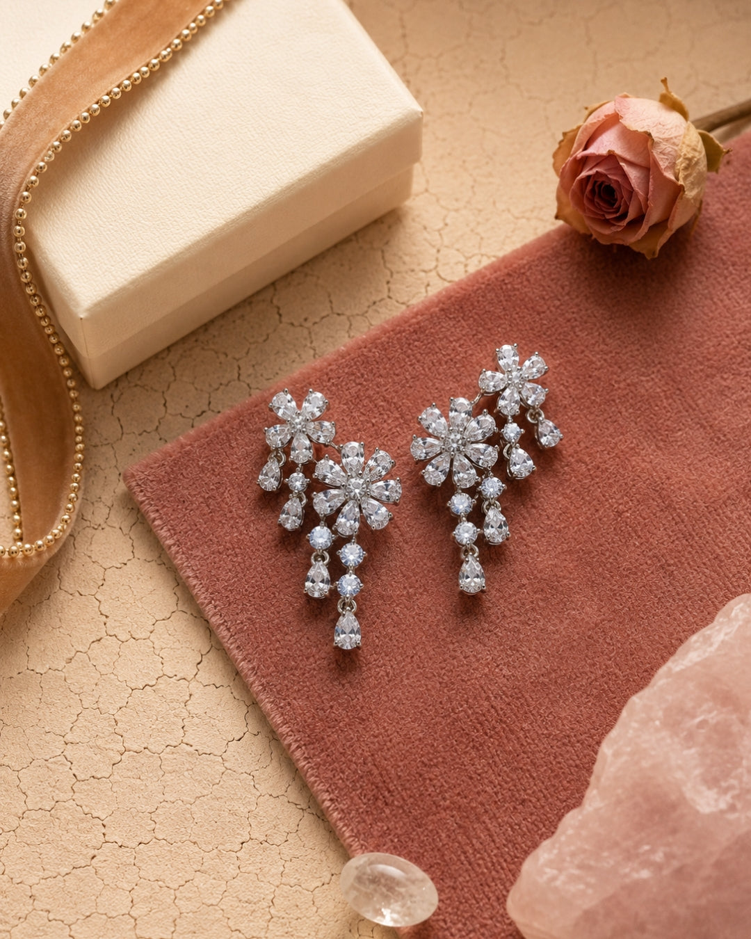 Petal Veil Earrings