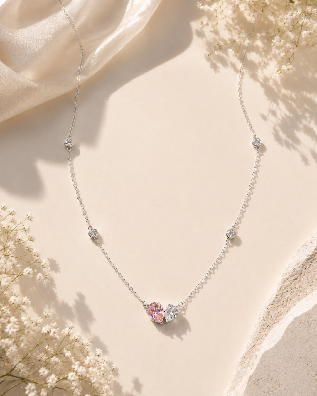 Pink Drop Pendant