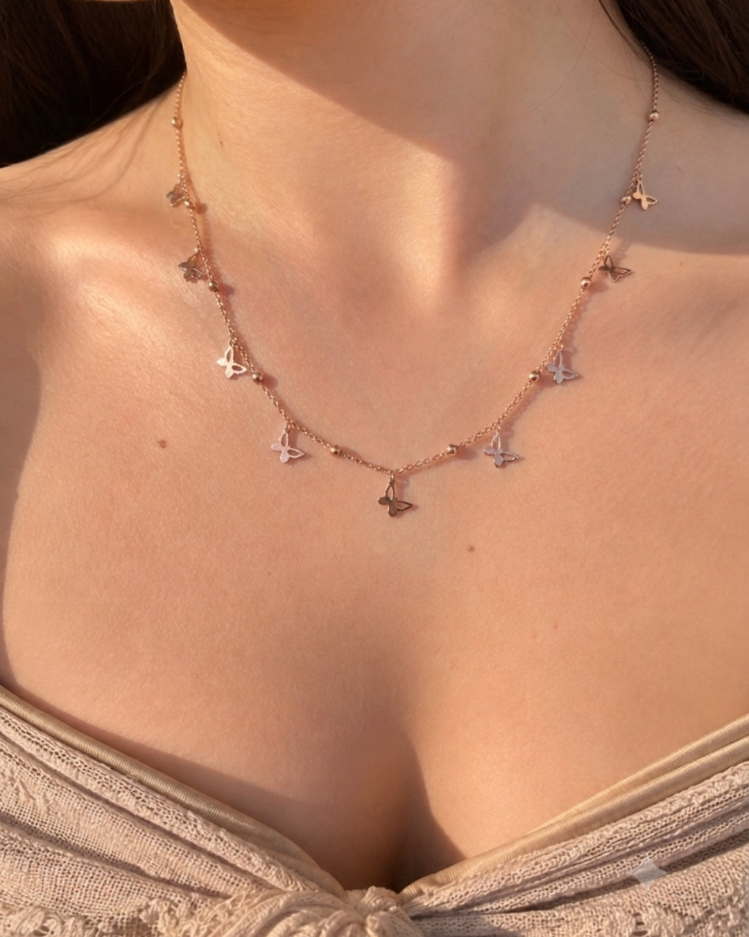 Butterfly Trail Necklace