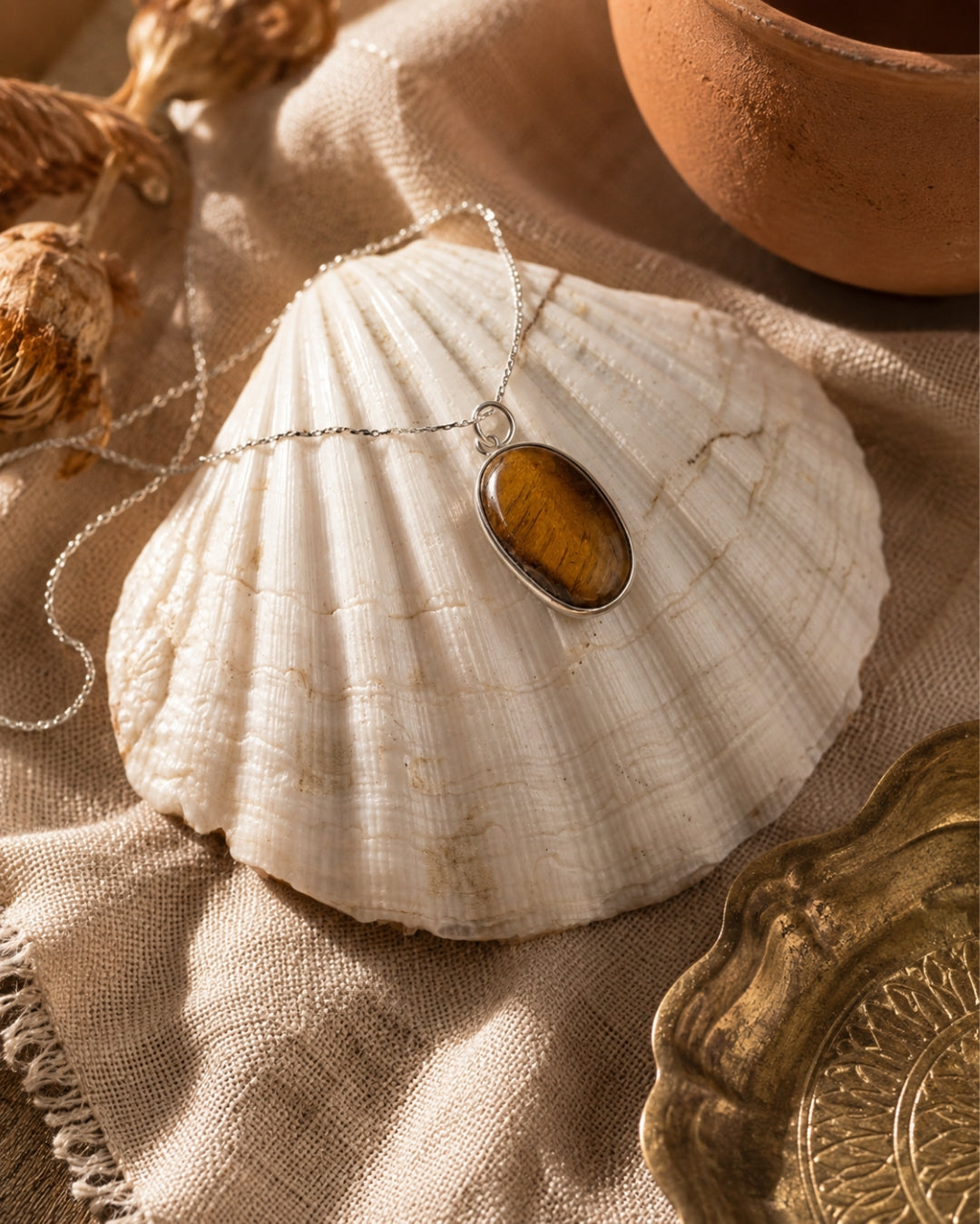 Tiger's Gaze Pendant