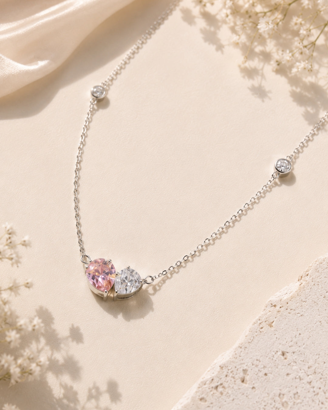 Pink Drop Pendant