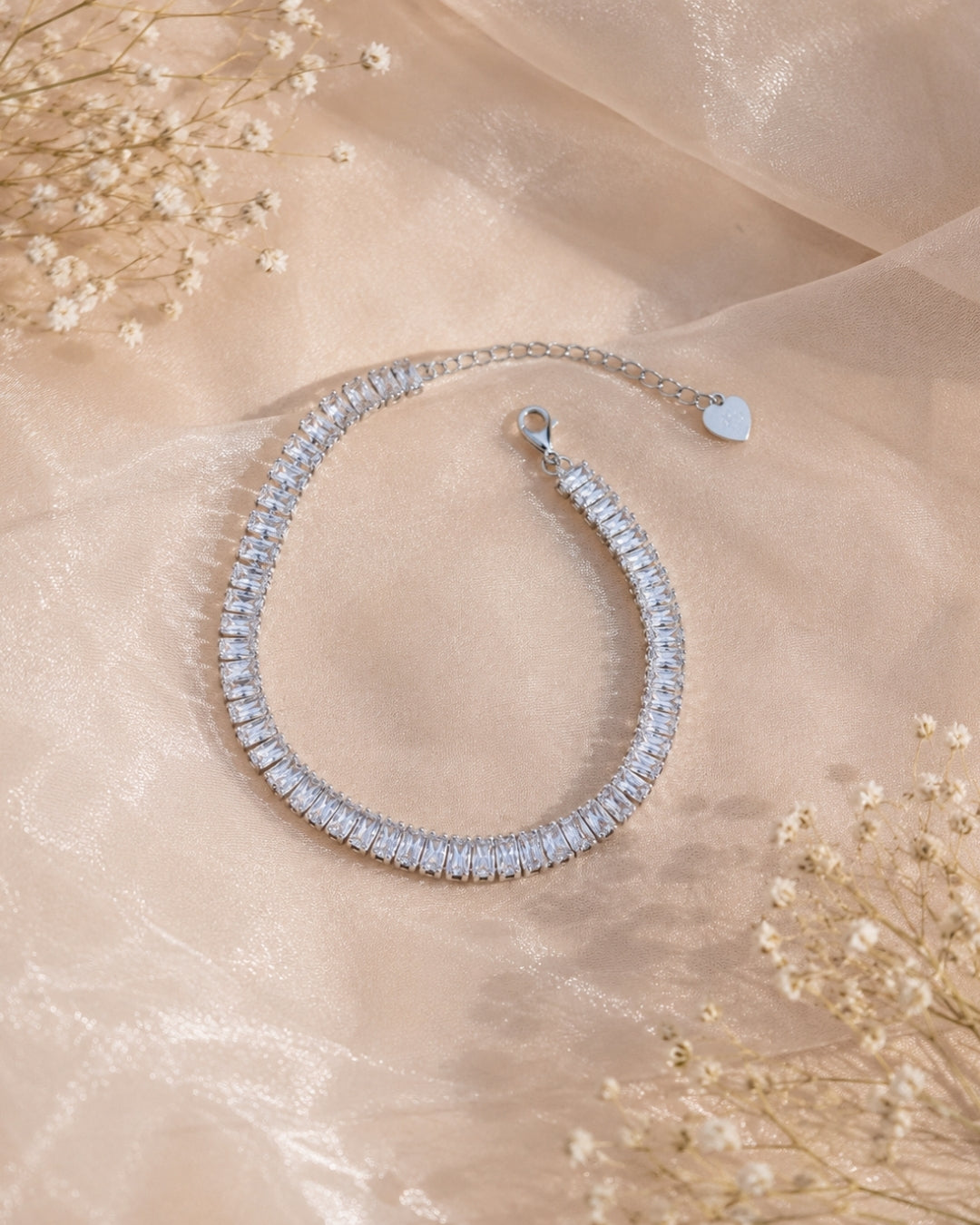 Everglow Baguette Tennis Bracelet