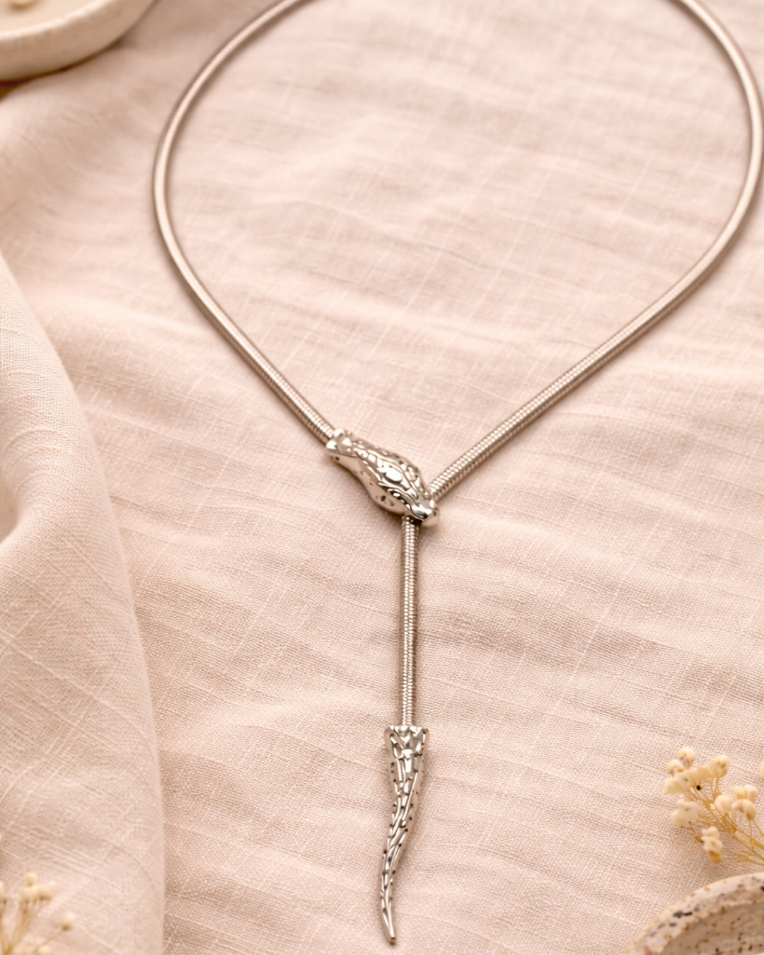 Serpent Drape Necklace