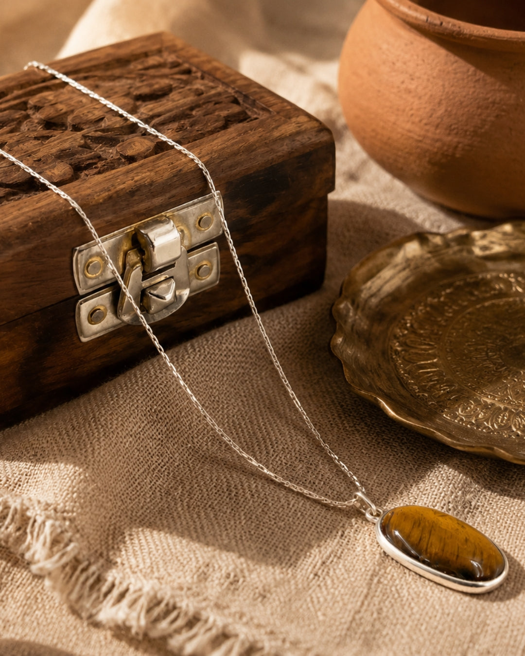 Tiger's Gaze Pendant