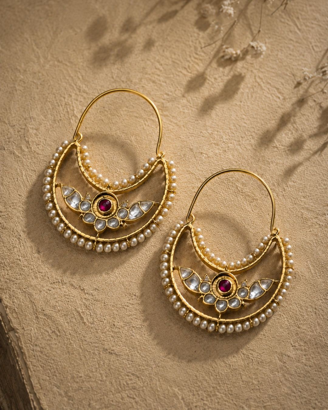 Ardhachandra Earrings