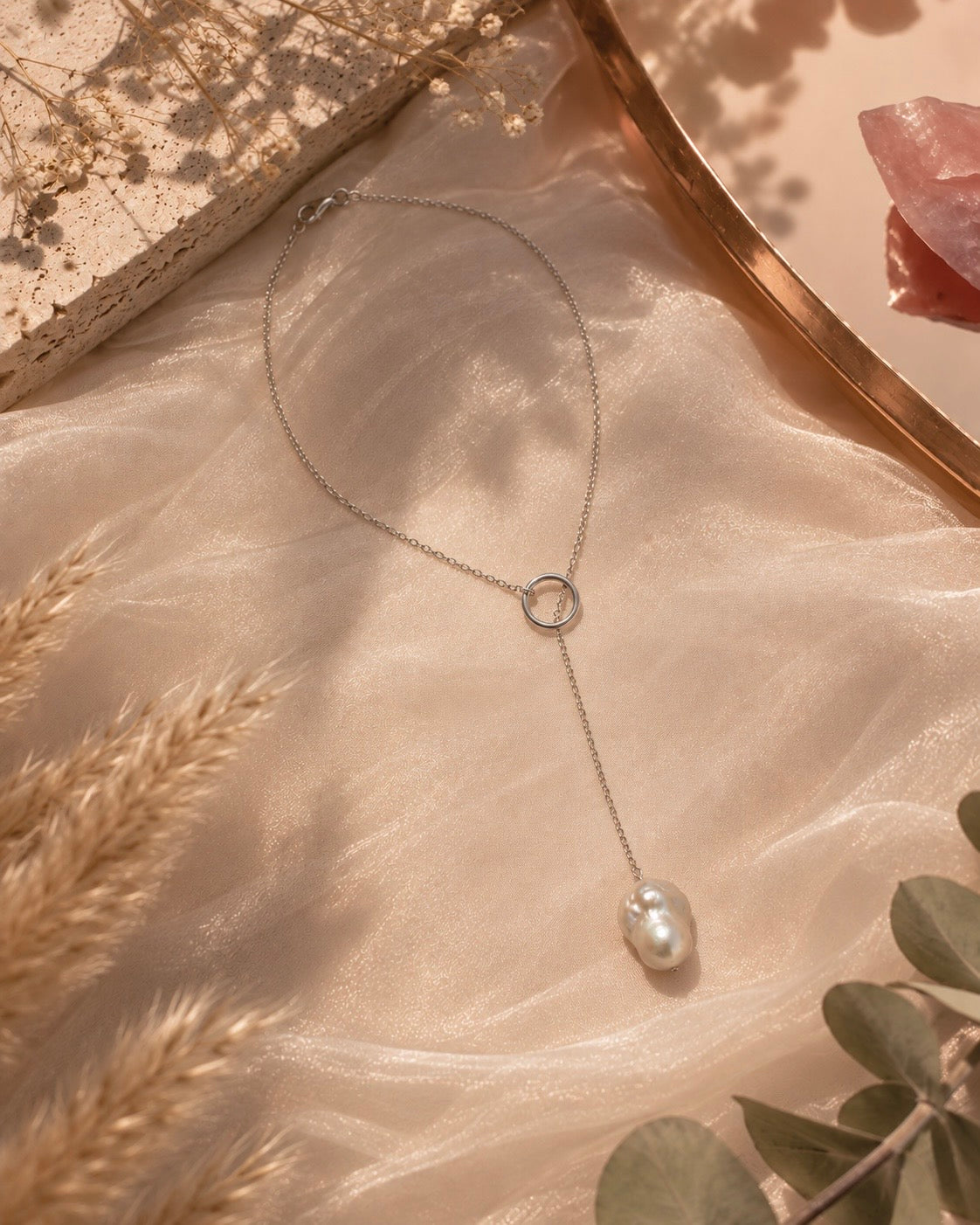 Pearl Siren Necklace