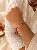 925 Silver Infinity Pendant Rakhi