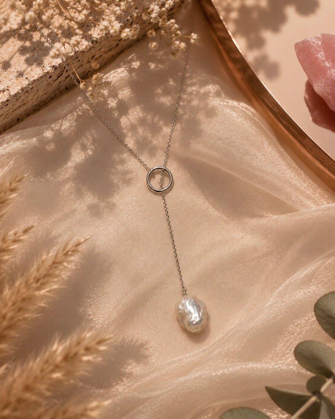 Pearl Siren Necklace